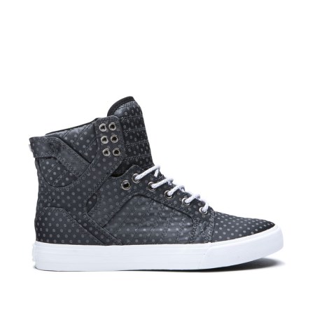 Supra Skytop - Γυναικεια Sneakers Ψηλα - Μαυρα (GR3205)
